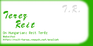 terez reit business card